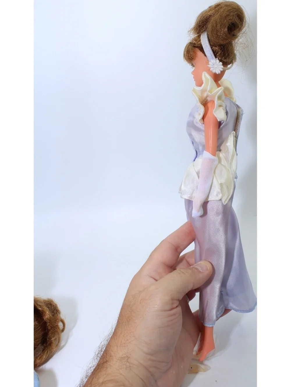 Vintage Disney Bikin Fairy God Mother & 3 Cinderella Dolls Set of 4